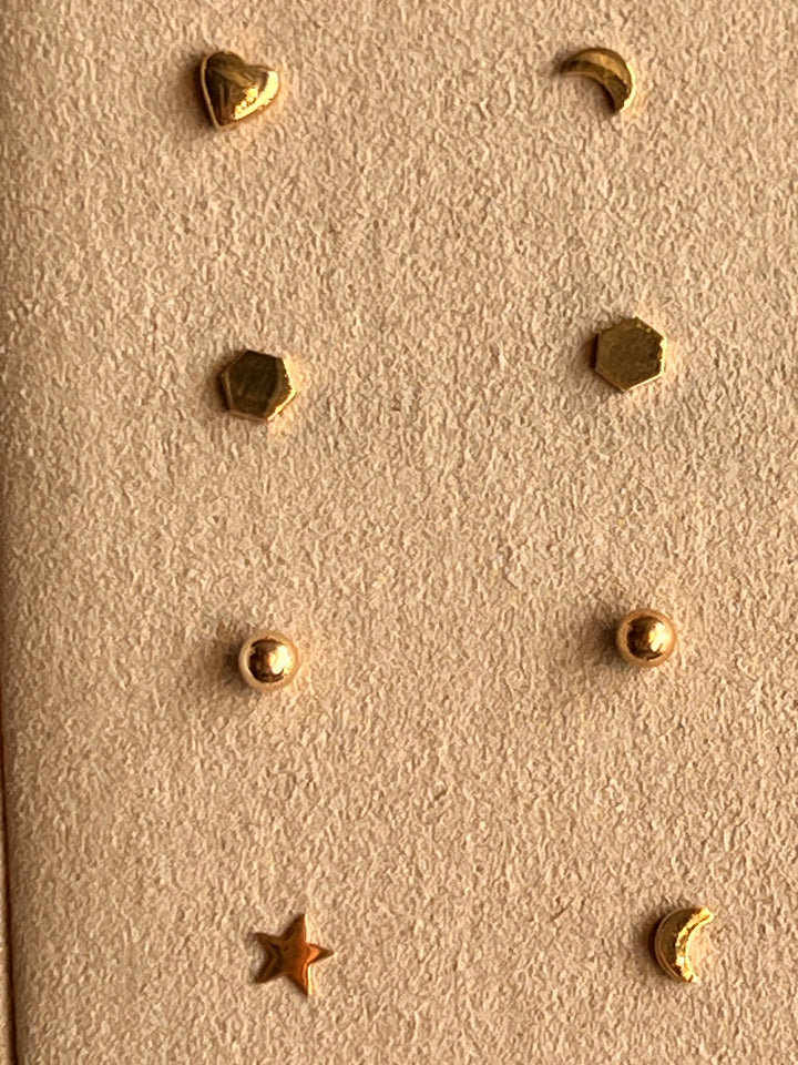 Frances Grace 14K Canadian Gold 2mm Ball Stud Earrings