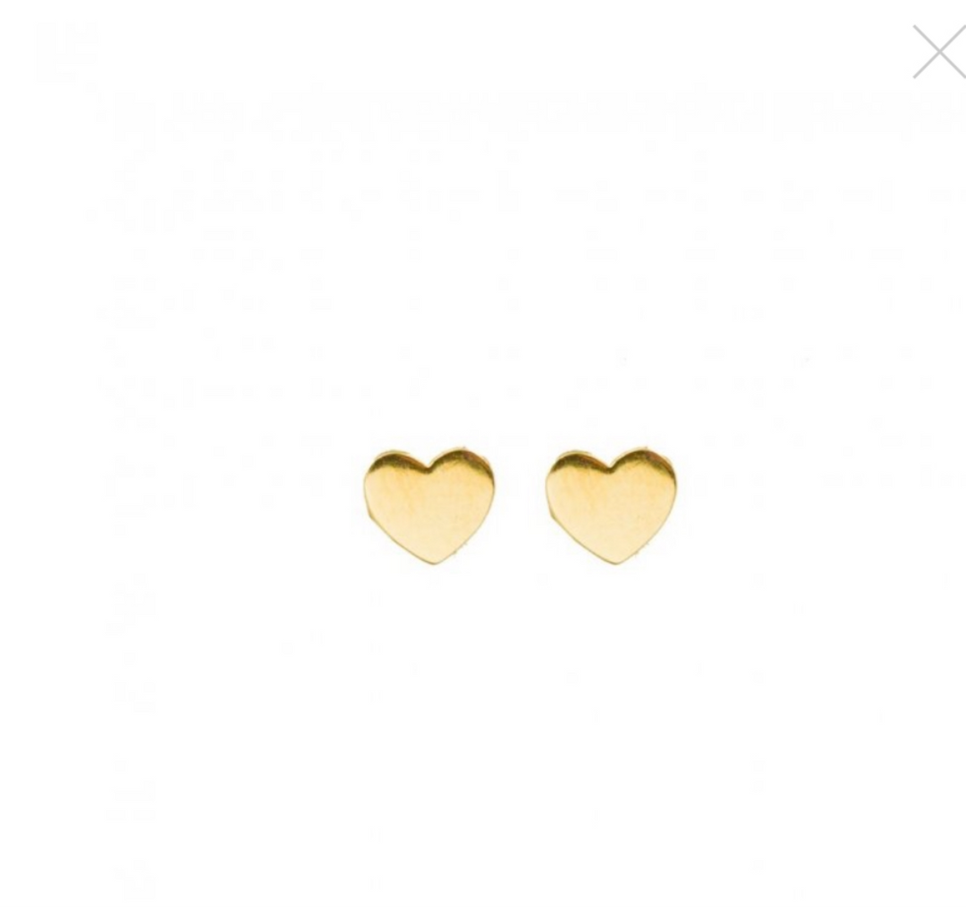 Heart Studs