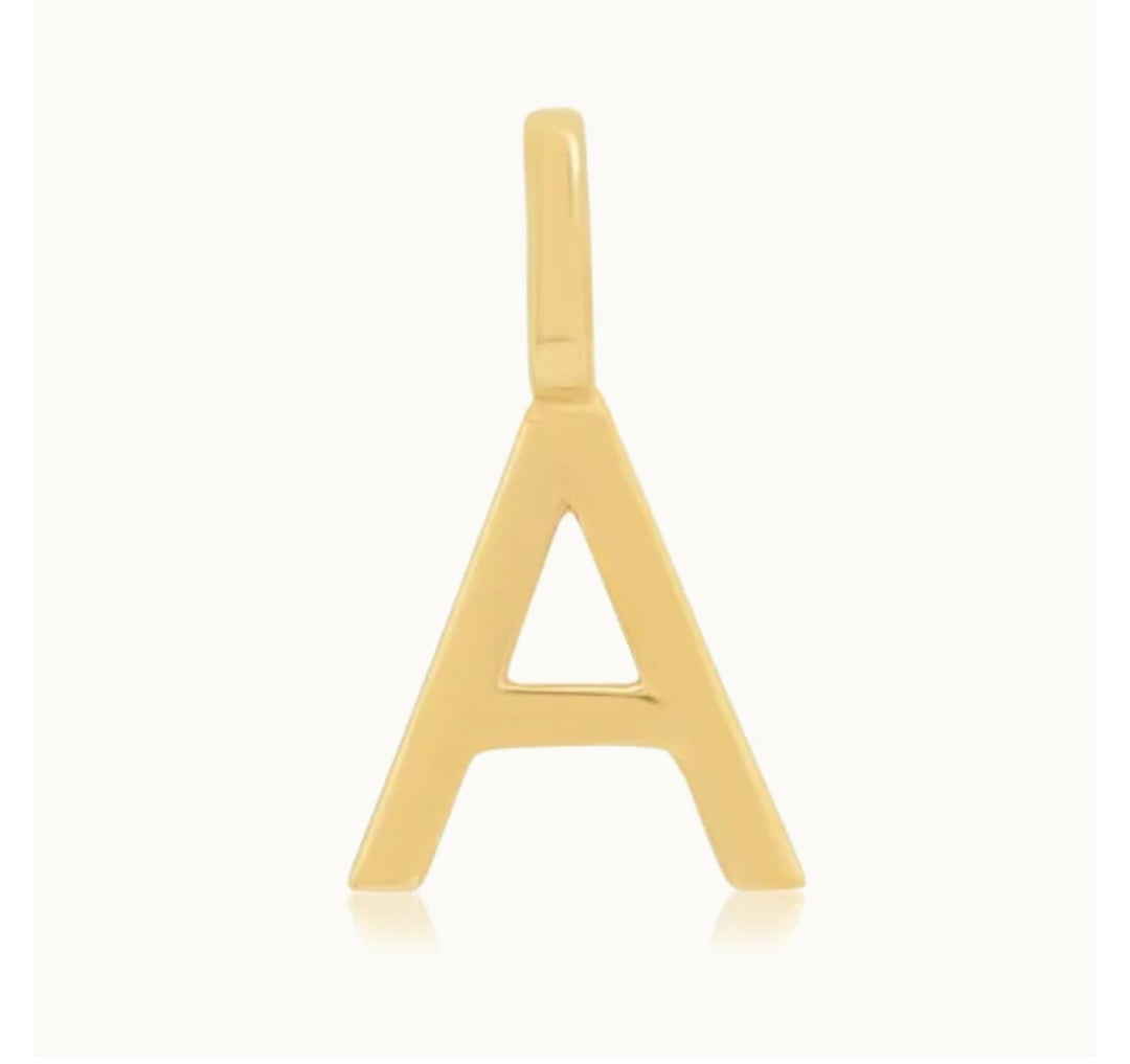 Frances Grace 10K Canadian Gold Letter Pendant