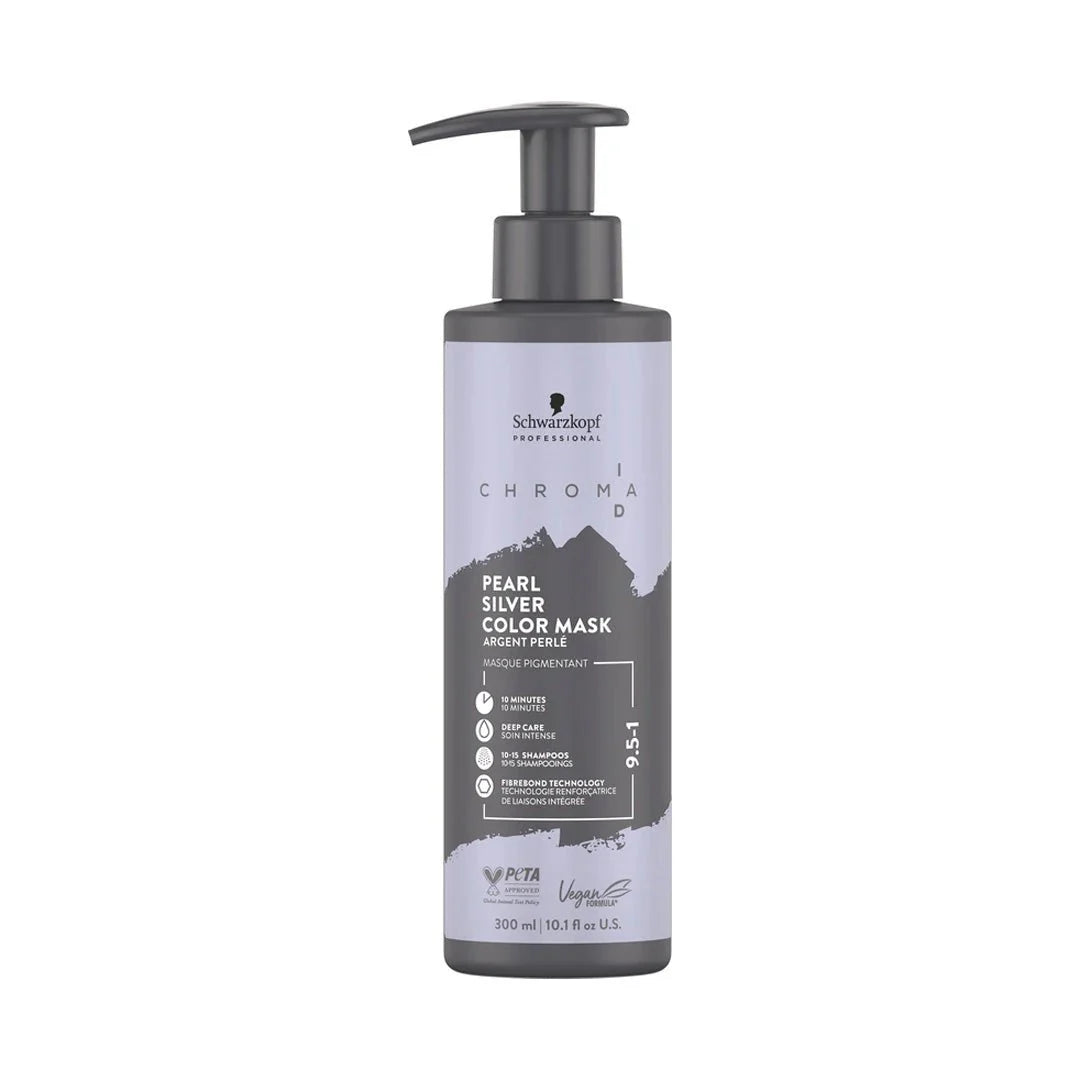 Chroma ID Pearl Silver Color Mask Schwarzkopf Professional Bonding Mask 9,5-1