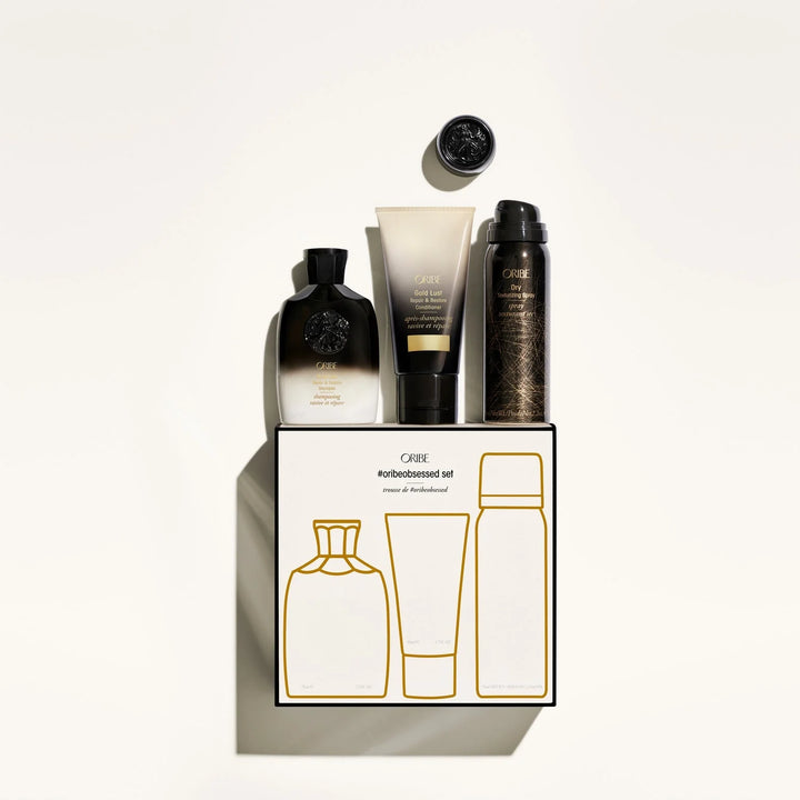 #oribeobsessed Set Gold Lust Travel Set