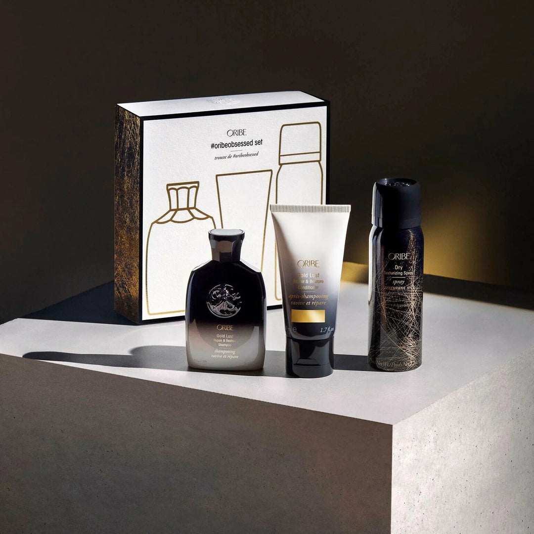 #oribeobsessed Set Gold Lust Travel Set