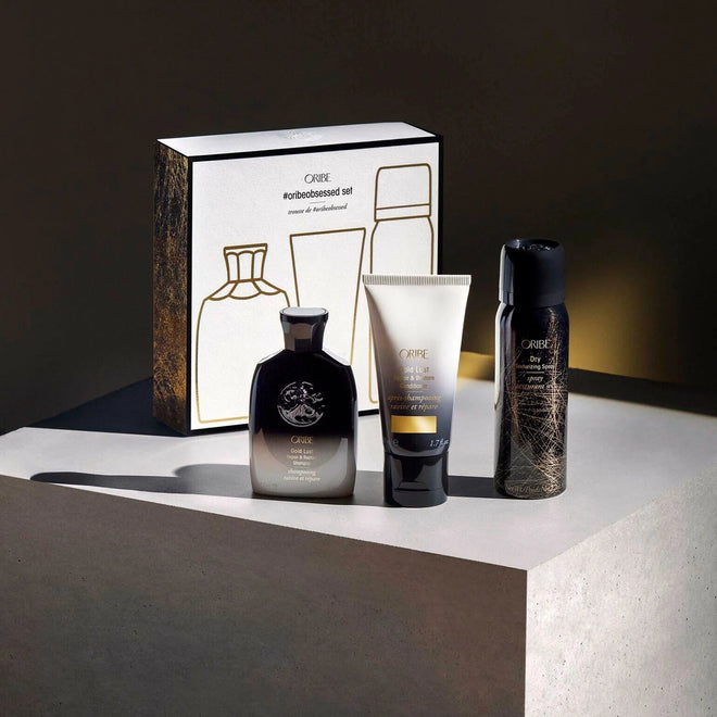 Load image into Gallery viewer, #oribeobsessed Set Gold Lust Travel Set
