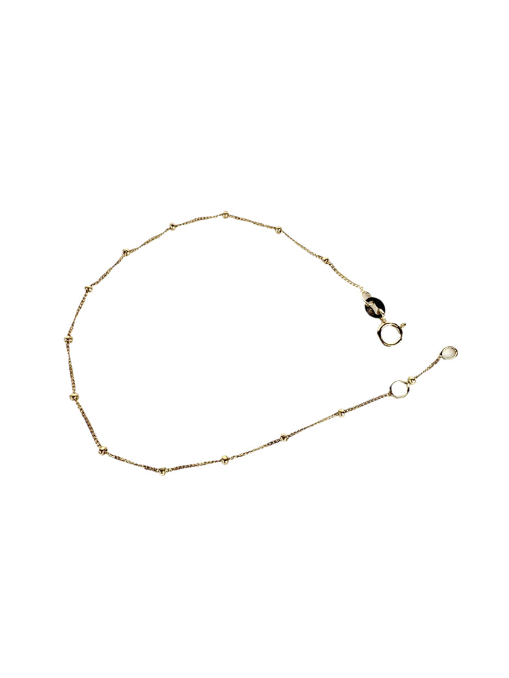 Frances Grace 10K Canadian Gold Satellite Chain Bracelet