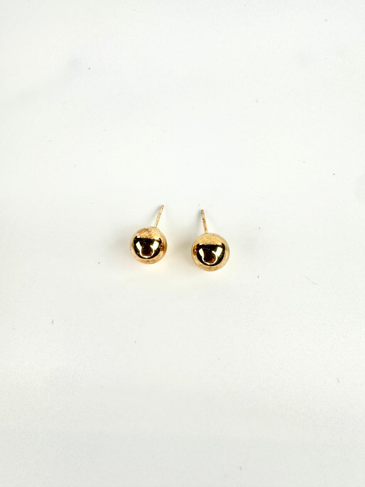 Frances Grace 14K Canadian Gold 2mm Ball Stud Earrings