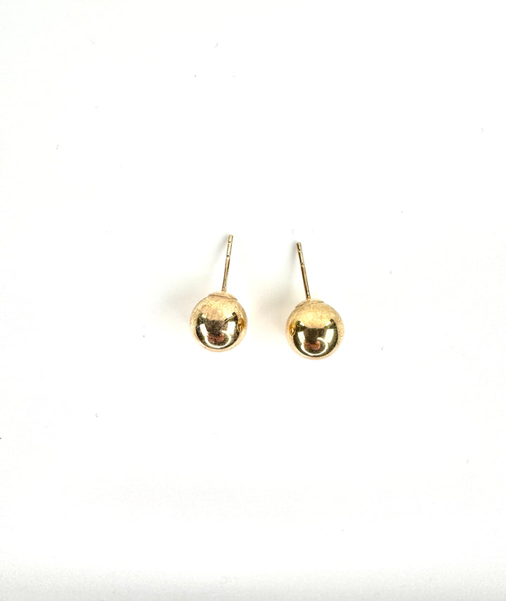 Frances Grace 14K Canadian Gold 2mm Ball Stud Earrings