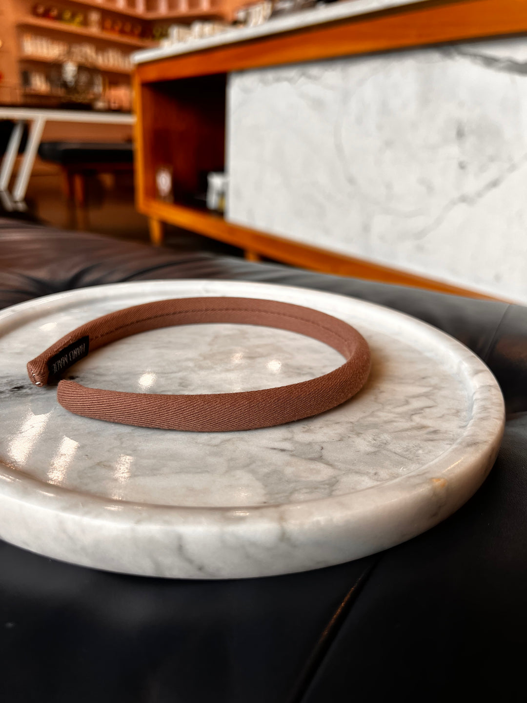 FRANCESGRACE Slim Dark Nude Classic Headband - HOLDENGRACE - HOLDENGRACE