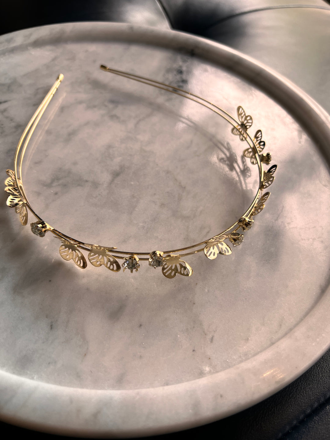 FRANCESGRACE Butterfly Crystal Headband - HOLDENGRACE - HOLDENGRACE