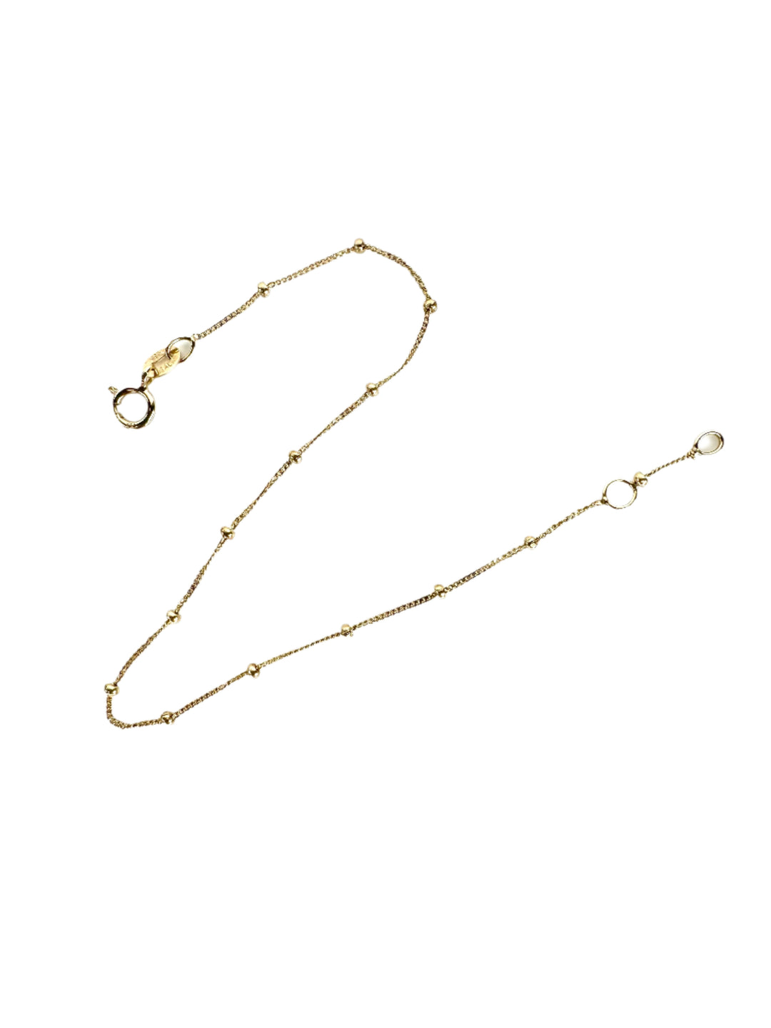 Frances Grace 10K Canadian Gold Satellite Chain Bracelet