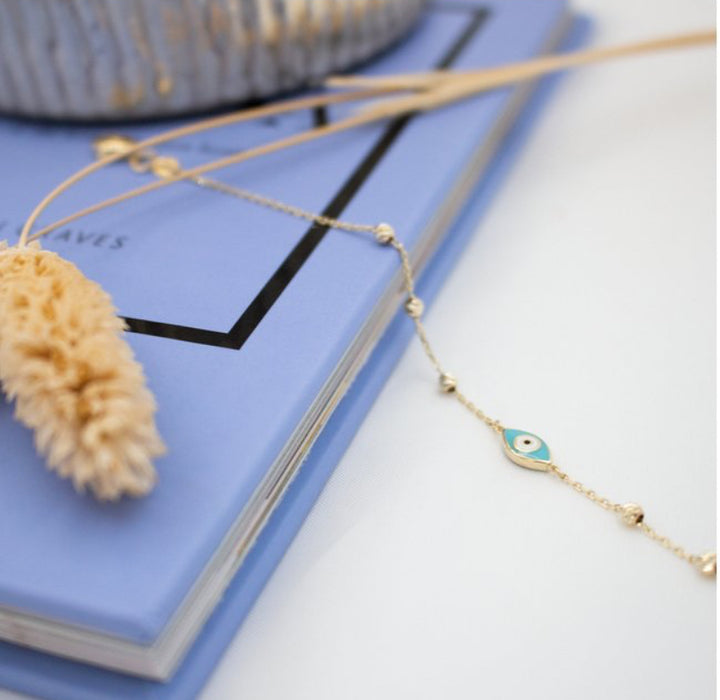 Frances Grace 10K Canadian Gold Evil Eye Bracelet