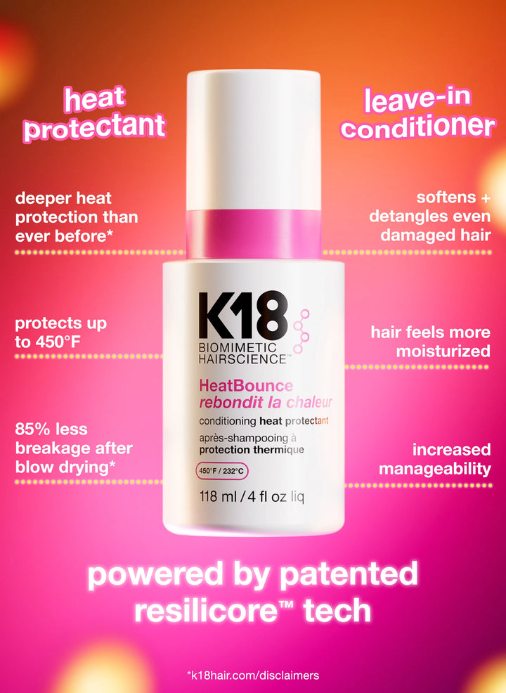 K18 HeatBounce Leave-In Conditioner Heat Protectant