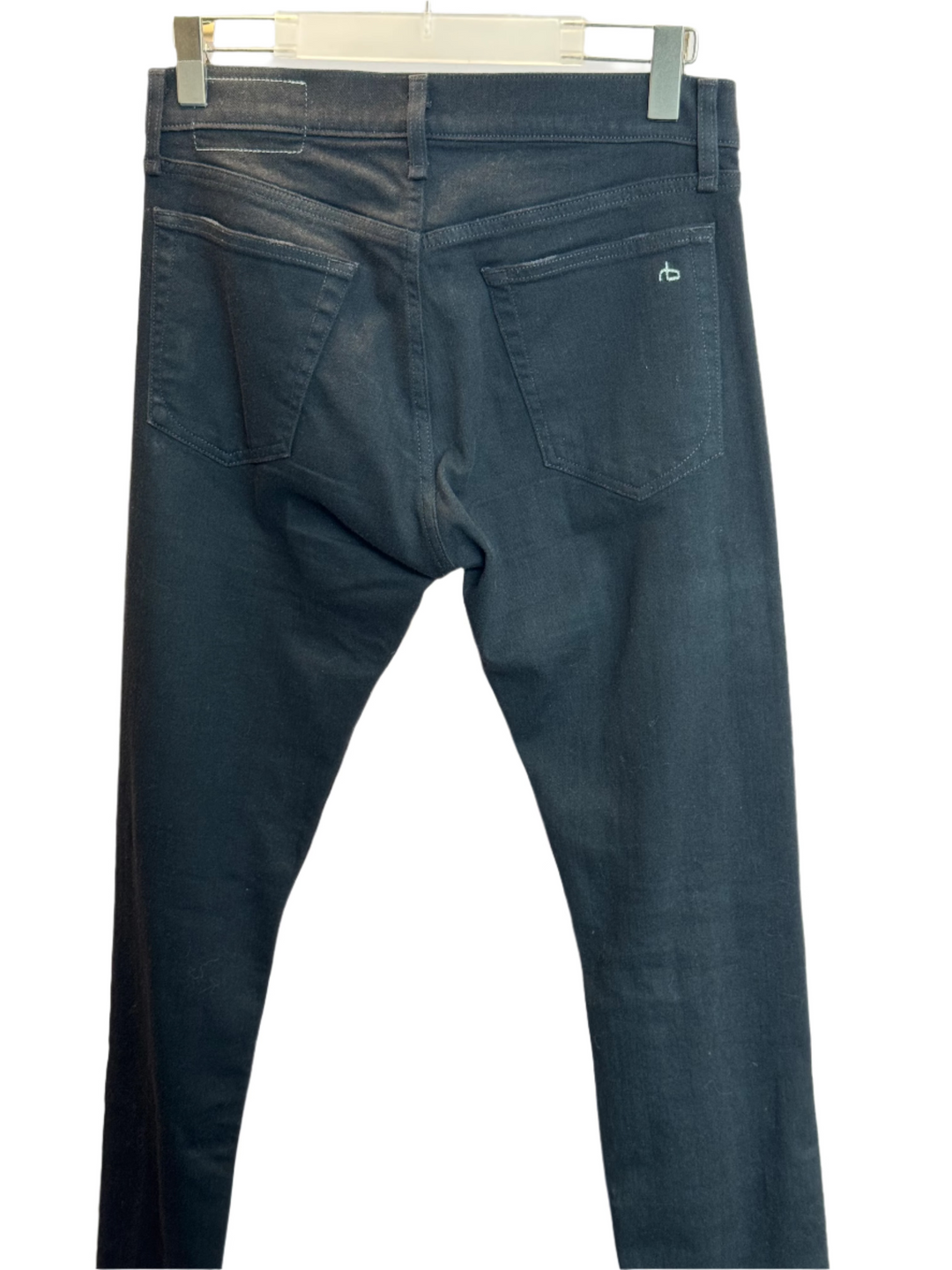 Rag & Bone Jet Black Denim S 30