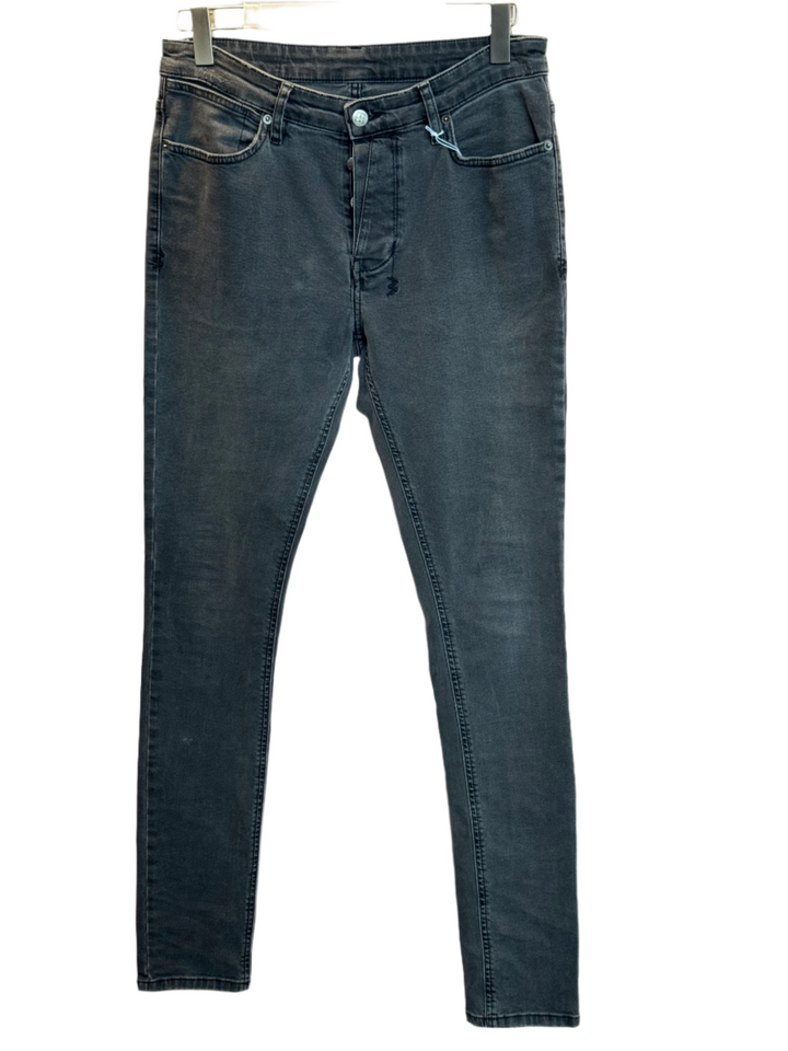 Ksubi Van Wrinkle Faded Black 32