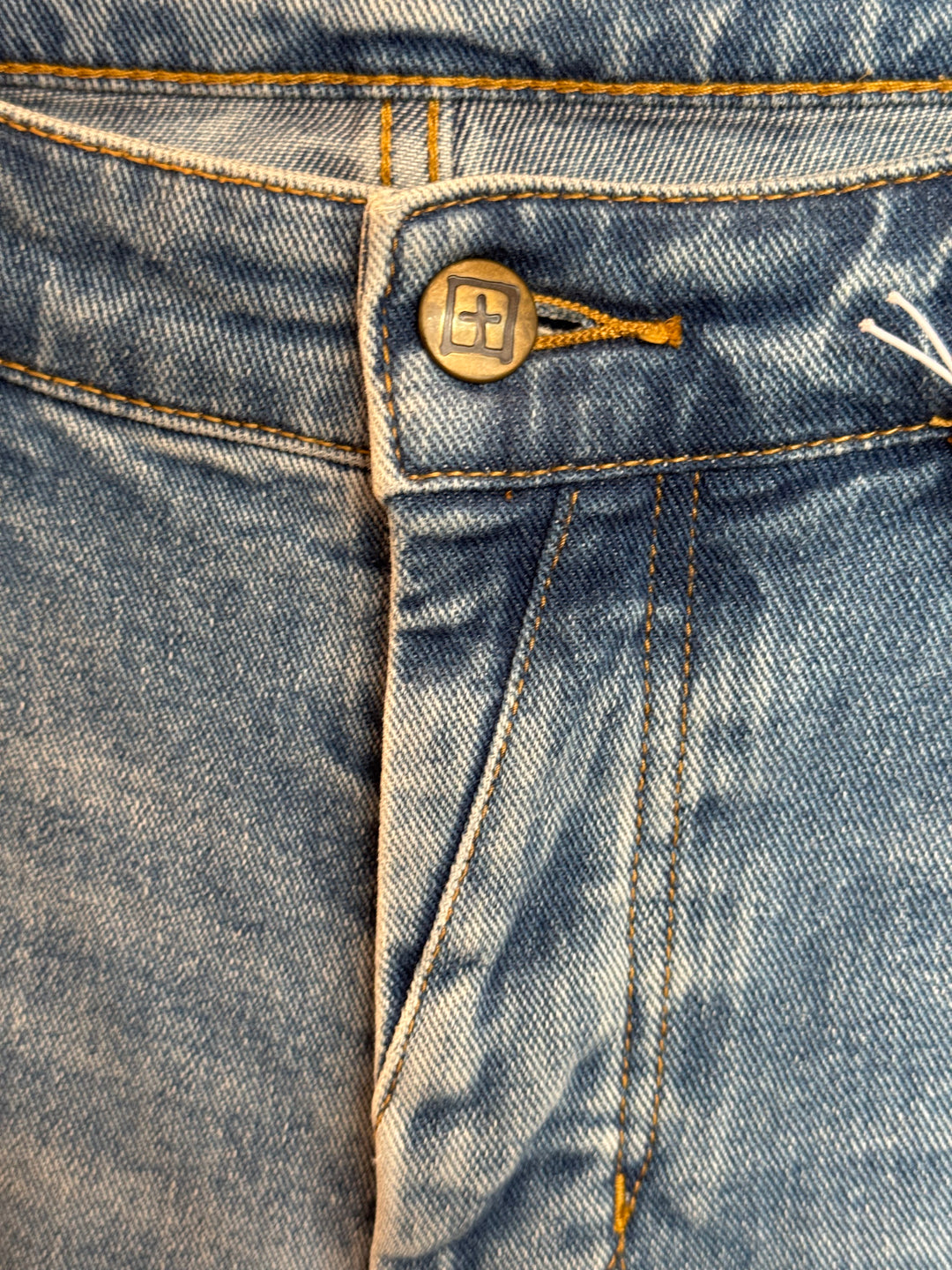 Ksubi Van Wrinkle Distressed Light Blue 32