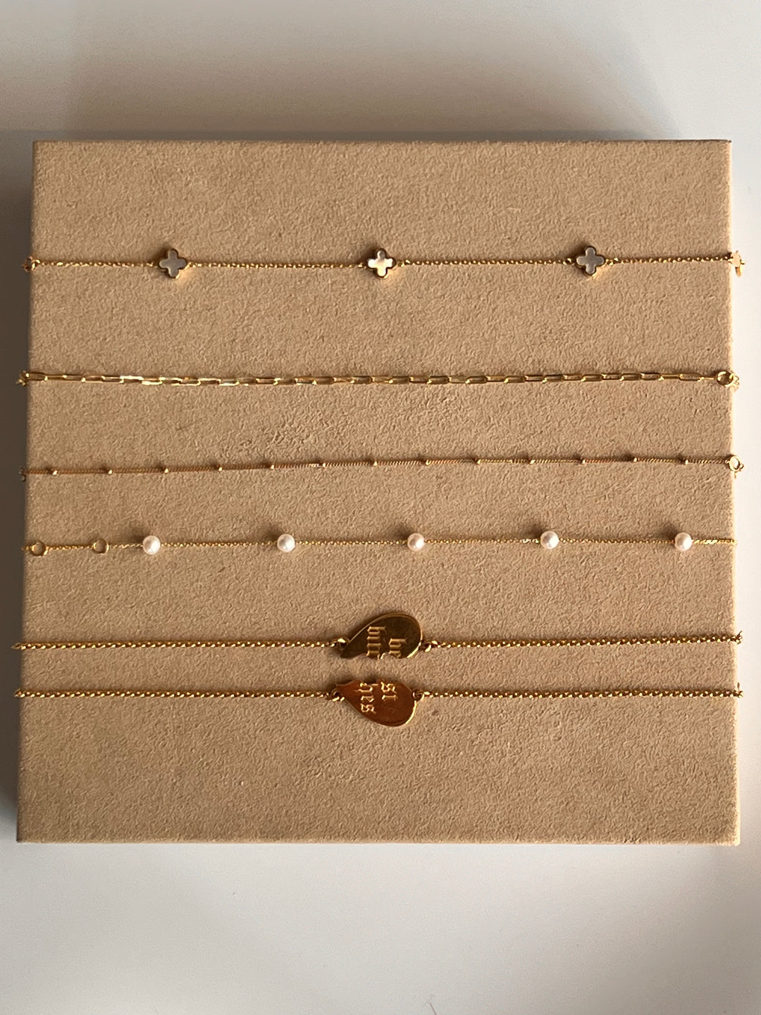 Frances Grace 10K Gold Paperclip Bracelet