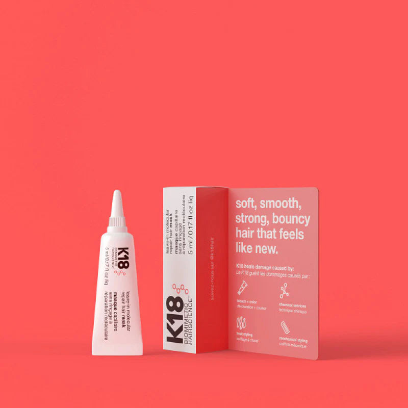 K18 leave-in molecular repair hair mask 15ml