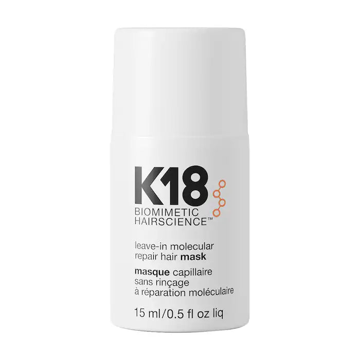 K18 leave-in molecular repair hair mask 15ml