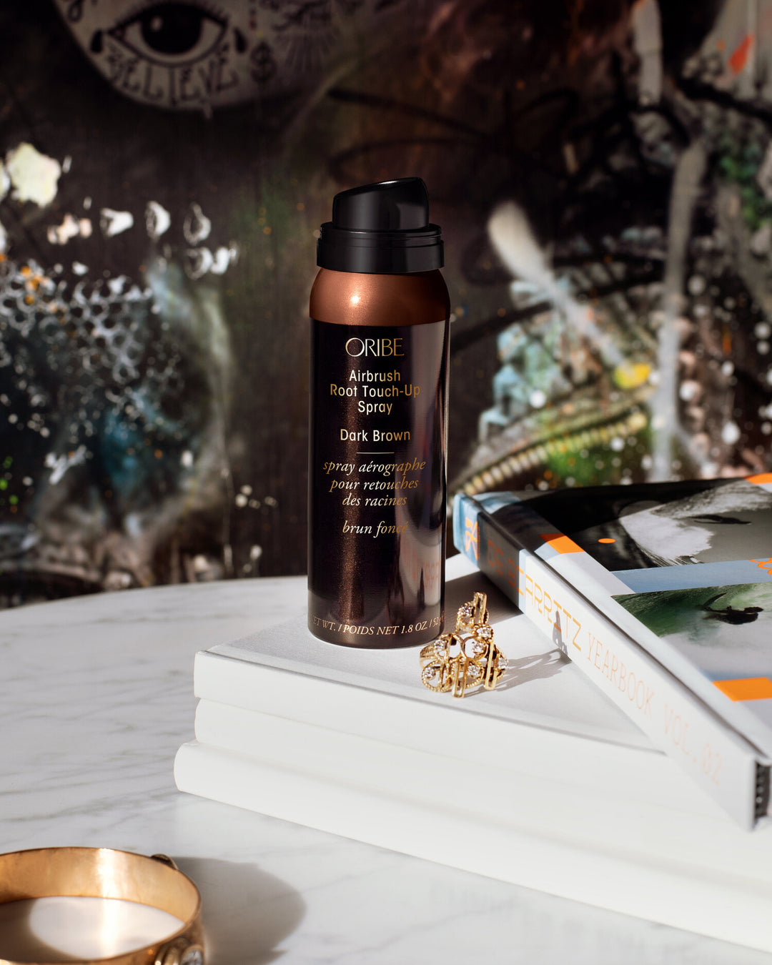 Light Brown Airbrush Root Touch-up Spray | Oribe | HOLDENGRACE
