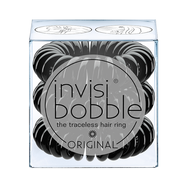 Invisibobble BLACK CLEAR GREY NUDE MATTE BLACK | invisi Bobble | HOLDENGRACE