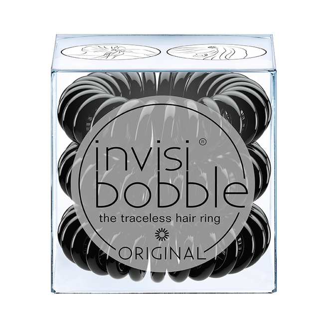 Load image into Gallery viewer, Invisibobble BLACK CLEAR GREY NUDE MATTE BLACK | invisi Bobble | HOLDENGRACE
