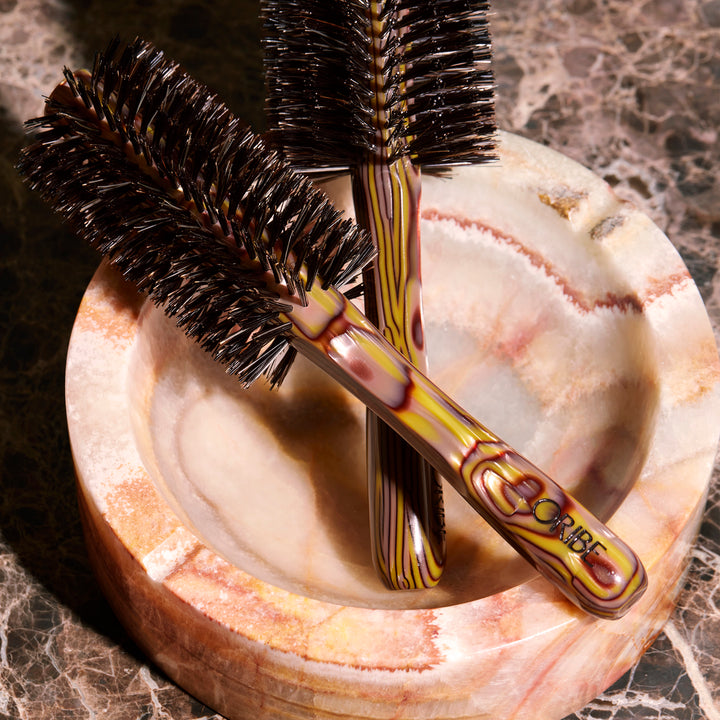 Medium Round Italian Resin Bursh