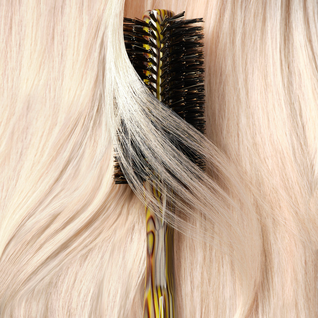 Medium Round Italian Resin Bursh